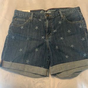 Eddie Bauer Boyfriend Jean Shorts
